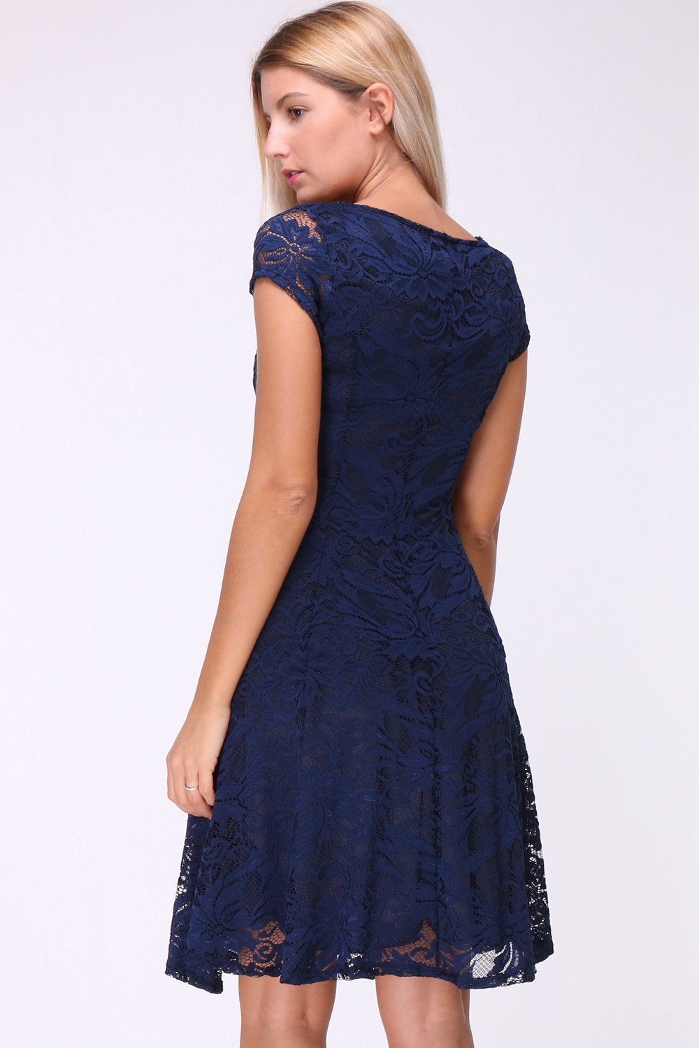 Verwonderend A-Lijn kanten jurk | Donna Li NM-22